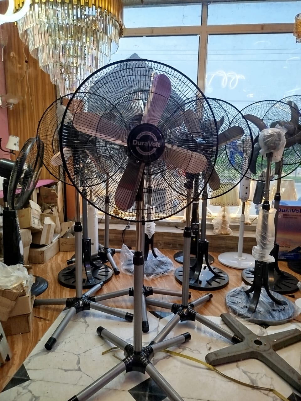 DuraVolt Pedestal Fan – DC Electric Motor Series