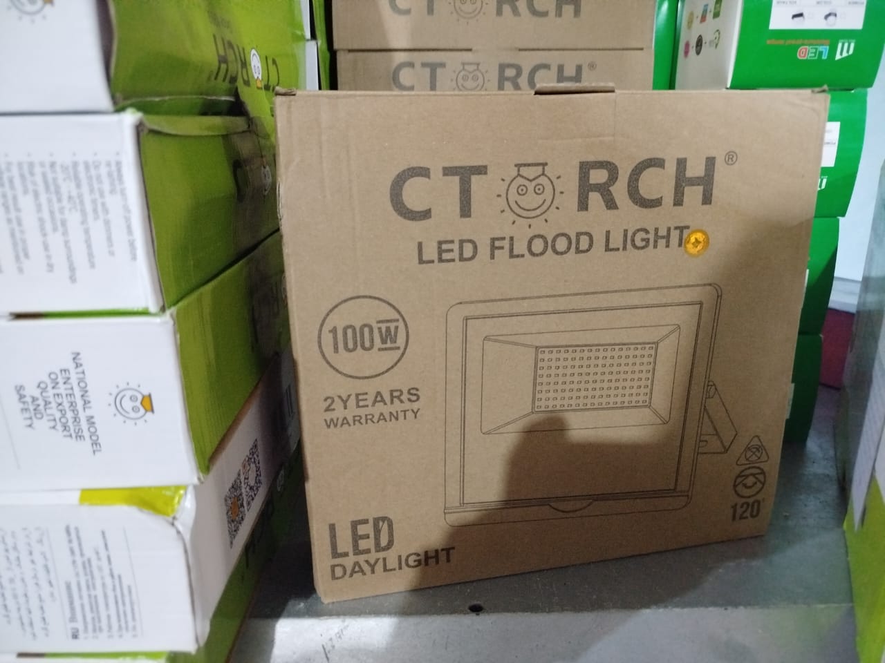 C-Torch 100W LED Flood Light – Ultra-Bright Outdoor Security Lighting