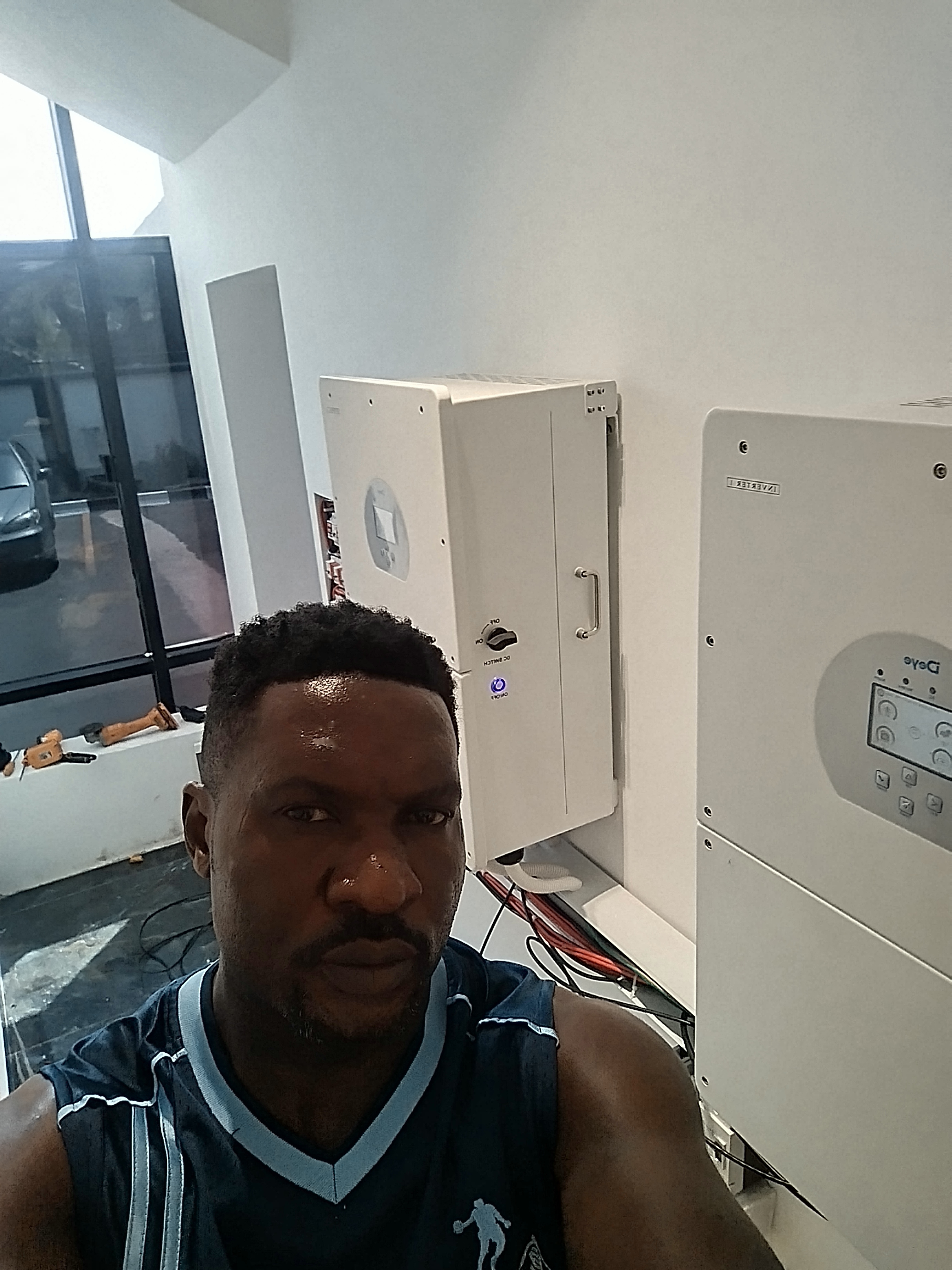 40kwh deye inverter installation